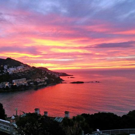 Amazing Seaview Apartment With Terrace & Parking - Casa Artevida Rosas Exteriör bild