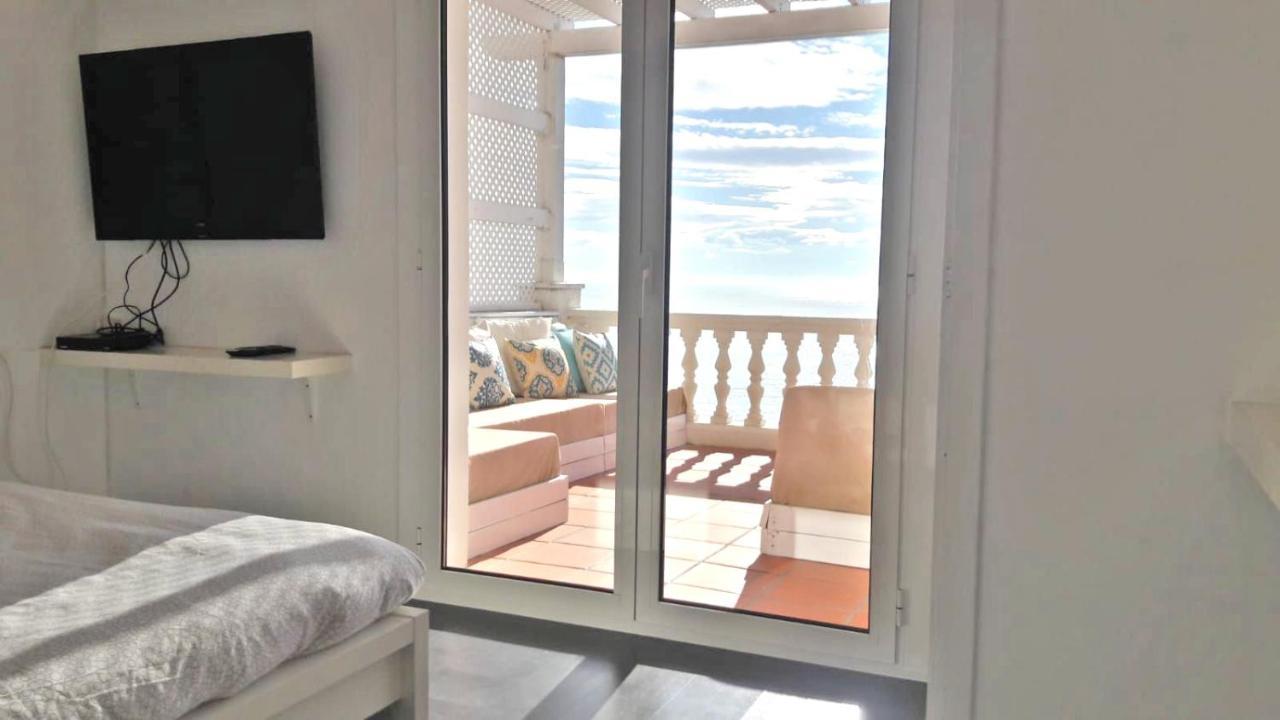 Amazing Seaview Apartment With Terrace & Parking - Casa Artevida Rosas Exteriör bild